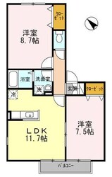 リースランド泉ヶ丘の物件間取画像